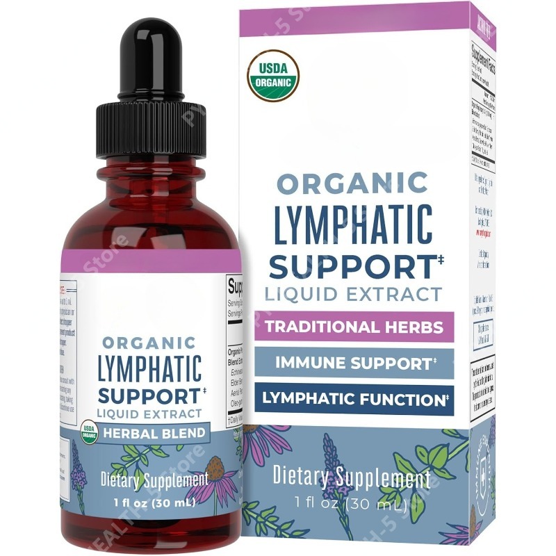 Echinacea - หยดบำรุงระบบน้ำเหลือง ออร์แกนิค ลิมพาติก คลีนส์ อาหารเสริมเสริมภูมิคุ้มกัน |