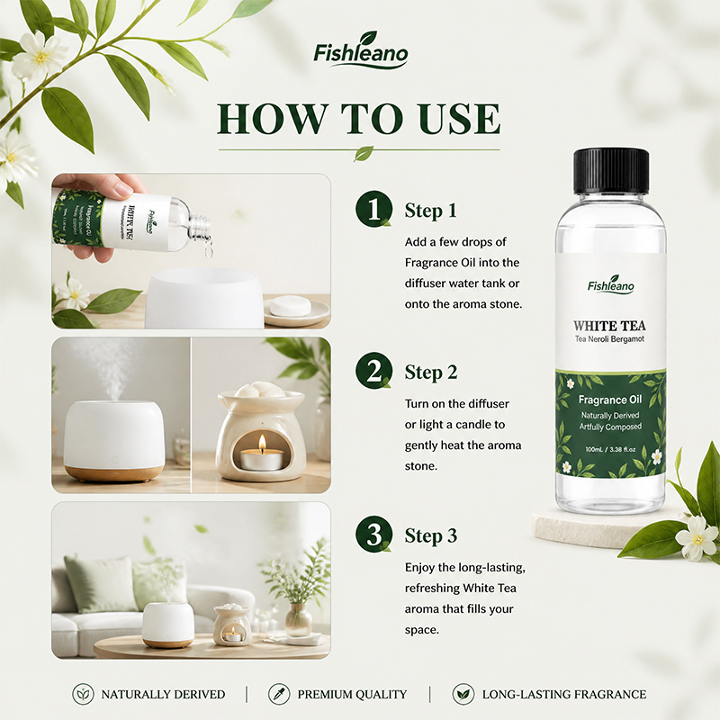 น้ำมันหอมระเหยกลิ่นชาขาว สำหรั - Chamomile Tea บทวิจารณ์และราคา