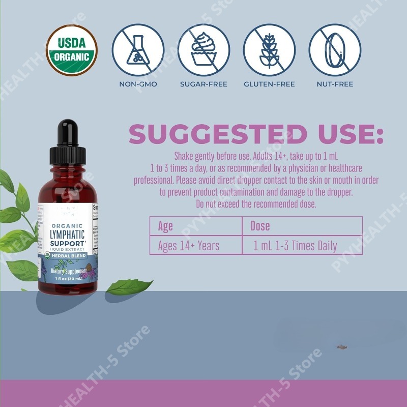 หยดบำรุงระบบน้ำเหลือง ออร์แกนิ - Echinacea บทวิจารณ์และราคา
