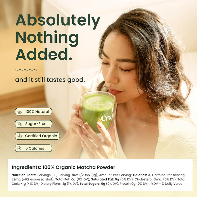 ผงมัทฉะ ตัวช่วยเพิ่มพลังงานตาม - Herbal Tea บทวิจารณ์และราคา