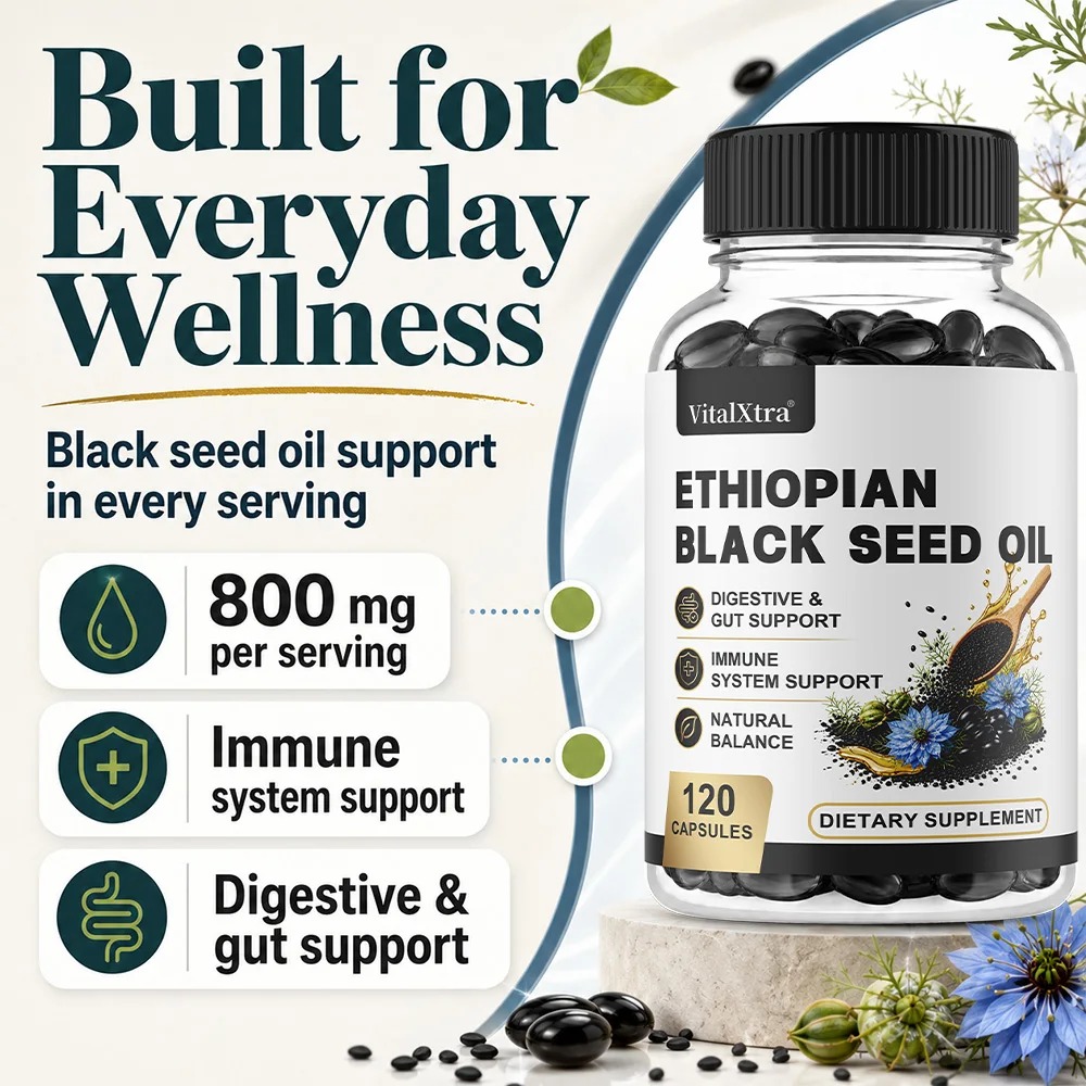 น้ำมันเมล็ดดำเอธิโอเปียแบบซอฟต - Herbal Supplement บทวิจารณ์และราคา