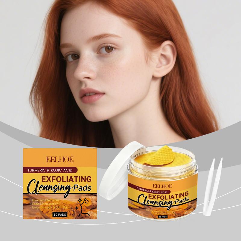 แผ่นทำความสะอาดผิวหน้าด้วยขมิ้ - Turmeric บทวิจารณ์และราคา