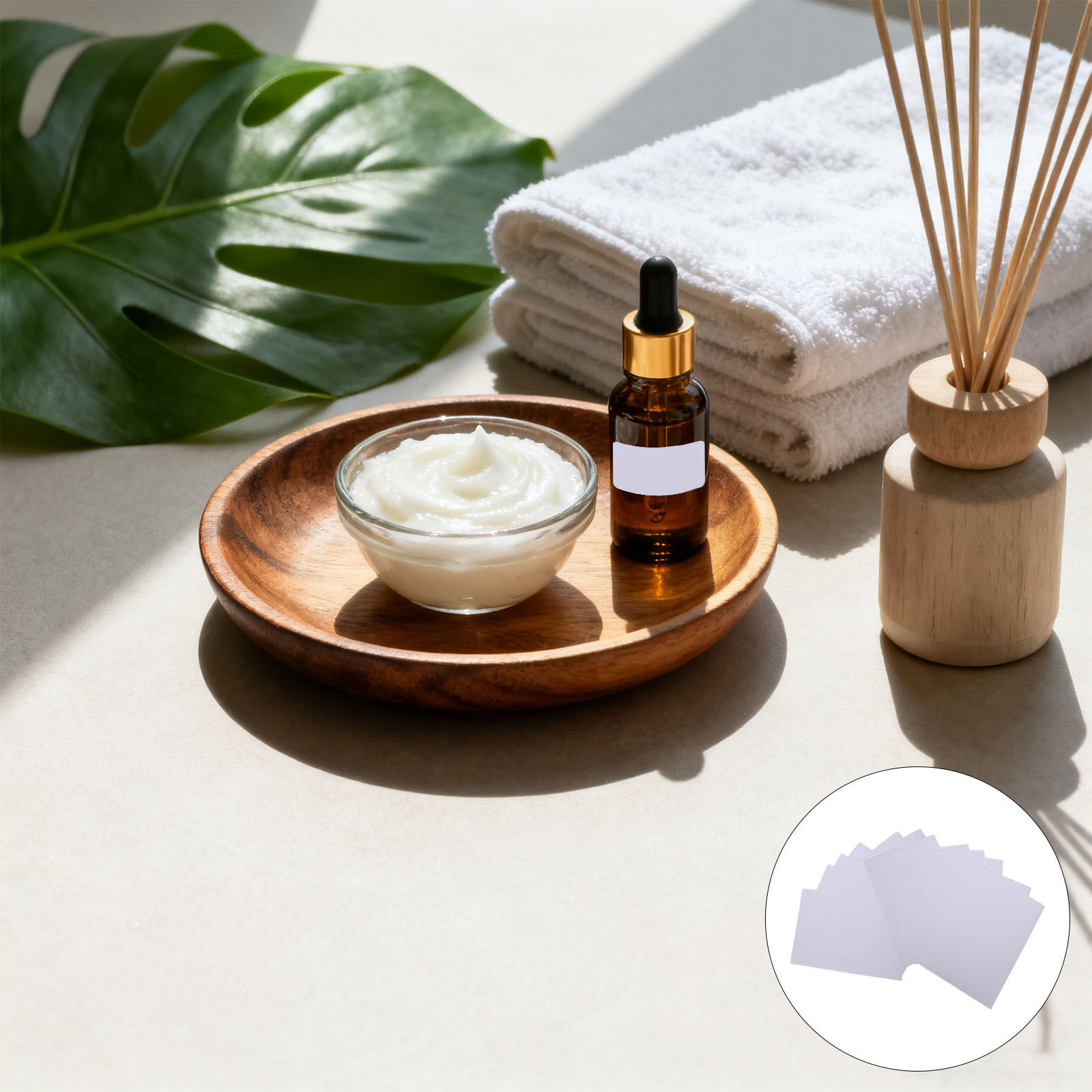 สติกเกอร์ฉลากเปล่าสำหรับพิมพ์ไ - Essential Oils บทวิจารณ์และราคา